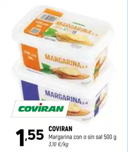 Coviran COVIRAN Margarina con o sin sal oferta