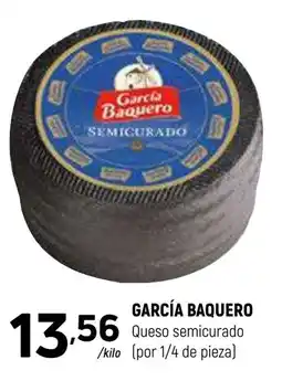 Coviran GARCÍA BAQUERO Queso semicurado oferta