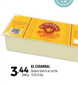 Coviran EL CIGARRAL Queso barra al corte oferta