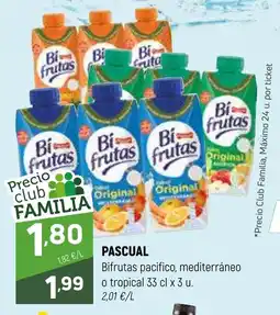Coviran PASCUAL Bifrutas pacifico, mediterráneo o tropical oferta