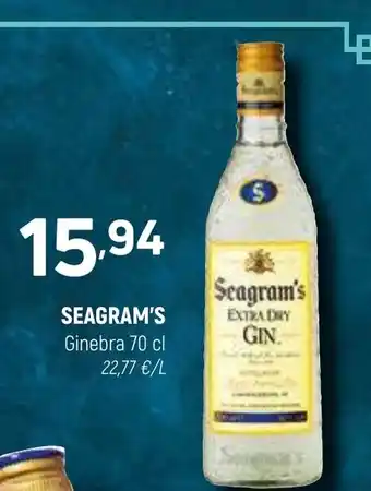 Coviran SEAGRAM'S Ginebra oferta