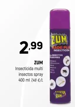 Coviran ZUM Insecticida multi insectos spray oferta