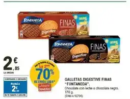 E.Leclerc FONTANEDA Galletas digestive finas oferta