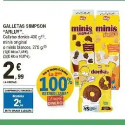 E.Leclerc ARLUY Galletas simpson oferta