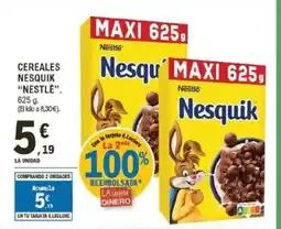 E.Leclerc NESTLÉ Cereales nesquik oferta