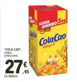 E.Leclerc COLA CAO oferta