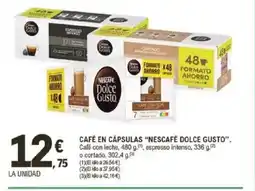 E.Leclerc NESCAFÉ DOLCE GUSTO Café en cápsulas oferta