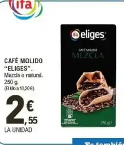 E.Leclerc ELIGES Café molido oferta