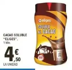 E.Leclerc ELIGES Cacao soluble oferta