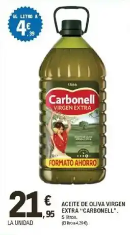 E.Leclerc CARBONELL Aceite de oliva virgen extra oferta