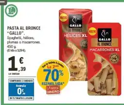 E.Leclerc GALLO Pasta al bronce oferta