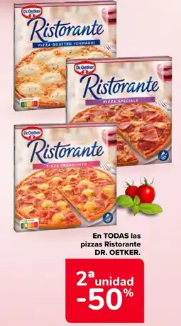 Carrefour Market DR. OETKER En todas las pizzas ristorante oferta