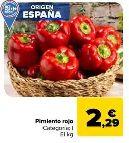 Carrefour Market Pimiento rojo oferta