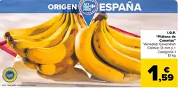 Carrefour Market I.G.P. "Plátano de Canarias" oferta