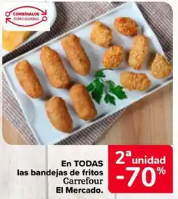 Carrefour Market En todas las bandejas de fritos carrefour el mercado. oferta