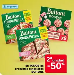 Carrefour Market BUITONI En todos los productos congelados oferta