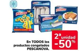 Carrefour Market PESCANOVA En todos los productos congelados oferta