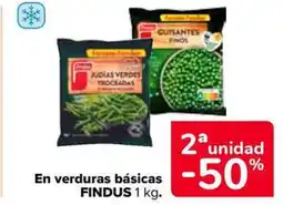 Carrefour Market FINDUS En verduras básicas oferta