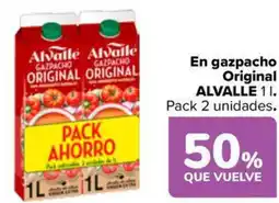 Carrefour Market ALVALLE En gazpacho original oferta