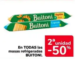 Carrefour Market BUITONI En todas las masas refrigeradas oferta