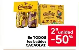 Carrefour Market CACAOLAT En todos los batidos oferta