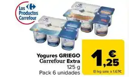Carrefour Market GRIEGO Yogures Carrefour Extra oferta
