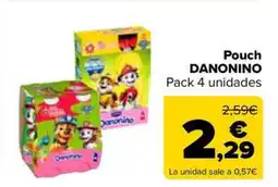 Carrefour Market DANONINO Pouch oferta