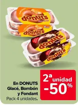 Carrefour Market DONUTS En Glacé, Bombón y Fondant oferta