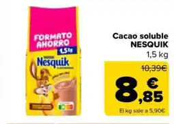 Carrefour Market NESQUIK Cacao soluble oferta