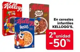 Carrefour Market KELLOGG'S En cereales infantiles oferta
