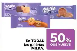Carrefour Market MILKA En todas las galletas oferta