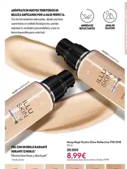 Oriflame The one - maquillaje illuskin glow reflective oferta