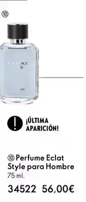 Oriflame Oriflame - perfume eclat style para hombre oferta
