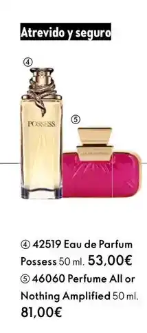 Oriflame 42519 eau de parfum possess oferta