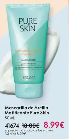 Oriflame Mascarilla de arcilla oferta