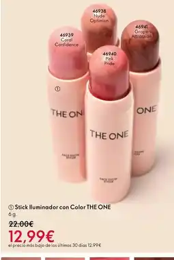 Oriflame The one - stick luminador con color oferta