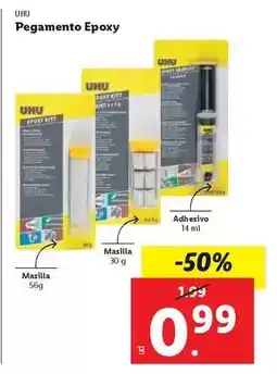 Ocine Uhu - pegamento epoxy oferta