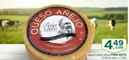 Supermercados Dani PEÑA NIETO Queso oveja añejo oferta