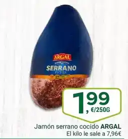 Supermercados Dani ARGAL Jamón serrano cocido oferta