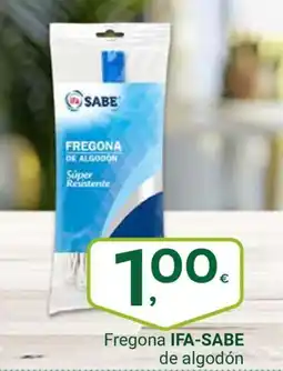 Supermercados Dani IFA-SABE Fregona de algodón oferta