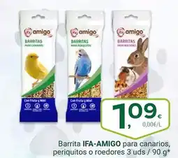 Supermercados Dani IFA AMIGO barritas para canarios oferta