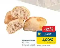 Cash Ecofamilia Pulga cristal oferta