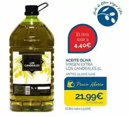 Cash Ecofamilia Los candeales - aceite oliva virgen extra oferta