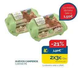 Cash Ecofamilia Camar - huevos camperos oferta