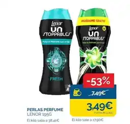 Cash Ecofamilia Lenor - perlas perfume oferta
