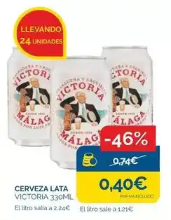 Cash Ecofamilia Victoria - cerveza oferta