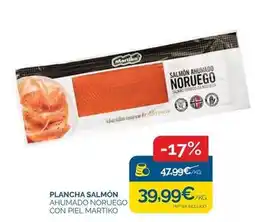Supermercados La Despensa Martiko - plancha salmon oferta