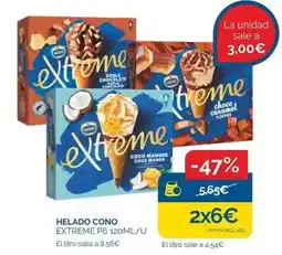 Cash Ecofamilia Extreme - helado cono oferta
