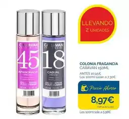 Cash Ecofamilia Caravan - colonia fragancia oferta