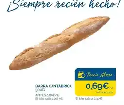 Supermercados La Despensa Barra cantábrica oferta